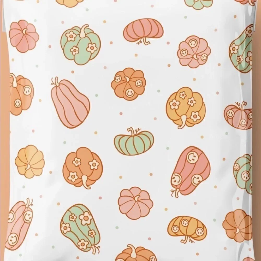 Poly Mailers MIX Fall 6x9 10x13 30pcs 30stickers